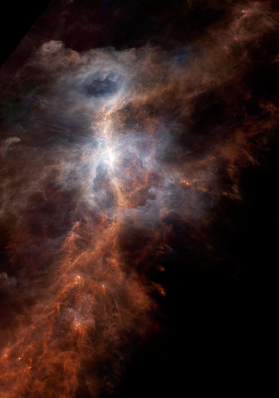 Star formation nebula