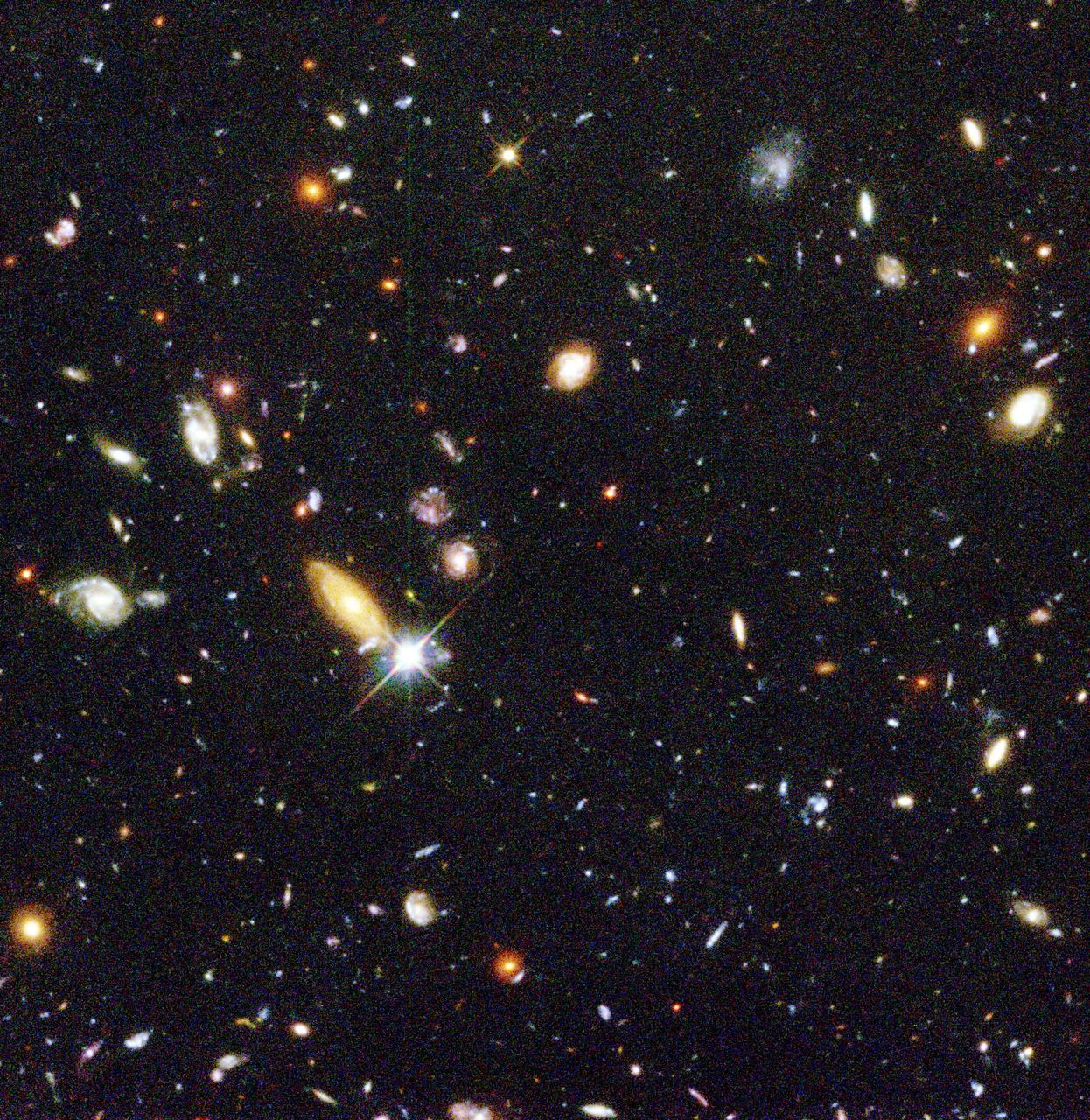 Deep field universe galaxy